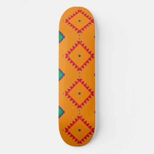 Rhombus en andere vormen skateboard (Voorkant)