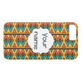 Rhombus- en driehoekspatroon Case-Mate iPhone case (Achterkant (Horizontaal))