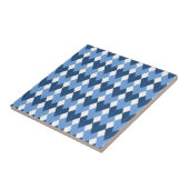 Rhombus-ontwerp Tegeltje (Zijkant)