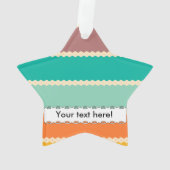 Rhombus rijen abstract ontwerp ornament (achterkant)