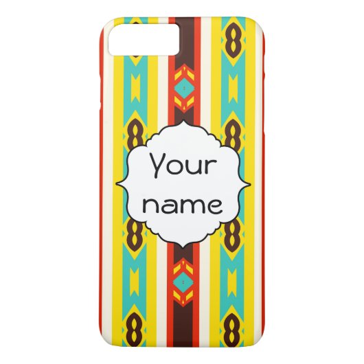 Rhombus-strepen en andere vormen Case-Mate iPhone case (Achterkant)