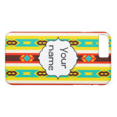Rhombus-strepen en andere vormen Case-Mate iPhone case (Achterkant (Horizontaal))