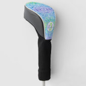 Rhonda Mosaic Golf Hoofdhoes Golfheadcover (Schuin)