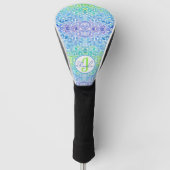 Rhonda Mosaic Golf Hoofdhoes Golfheadcover (Voorkant)