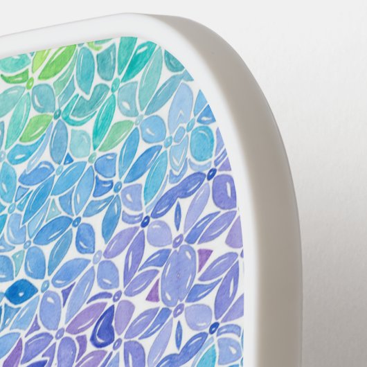 Rhonda Mosaic Pickleball Paddle (Links Detail)