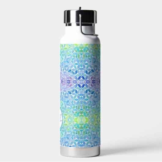 Rhonda Mosaic Water Bottle Waterfles (Links)
