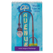 Rhonda Scott Art 2024 Kalender (Hoes)