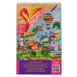 Rhonda Scott Art 2024 Kalender