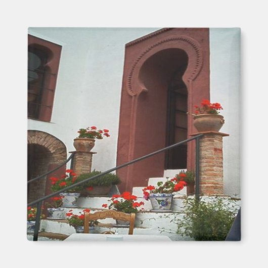 Rhonda - Trappen en bogen Magneet (Voorkant)