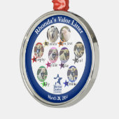 Rhonda's Valor Litter-sierplant Metalen Ornament (Links)
