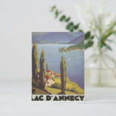 Rhône-Alpes, Annecy, Frankrijk - Briefkaart (Staand voorkant)