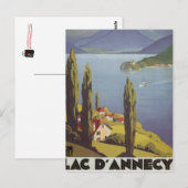 Rhône-Alpes, Annecy, Frankrijk - Briefkaart (Voorkant / Achterkant)