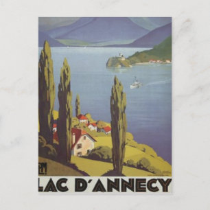 Rhône-Alpes, Annecy, Frankrijk - Briefkaart