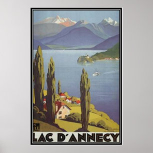 Rhône-Alpes, Annecy, Frankrijk - Poster