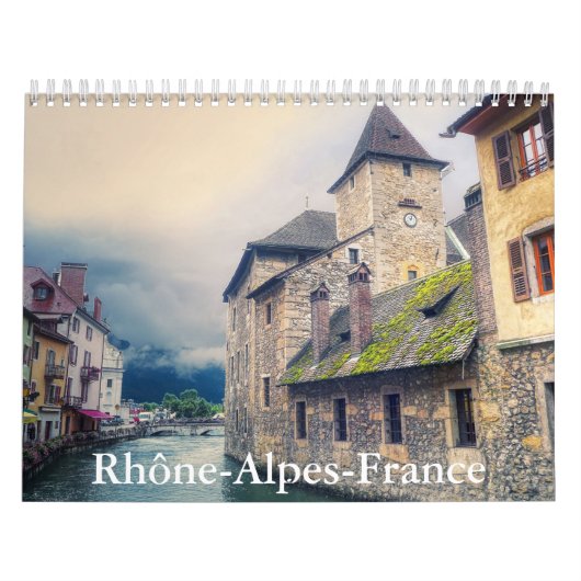 Rhône-Alpes-France kalender (Hoes)