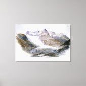  Rhône Glacier  Canvas Afdruk (Voorkant)
