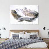  Rhône Glacier  Canvas Afdruk (Insitu (Slaapkamer))