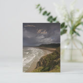 Rhossili Bay Wales Briefkaart (Staand voorkant)