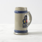RHP Logo Ceramic Beer Stein Bierpul (Voorkant rechts)