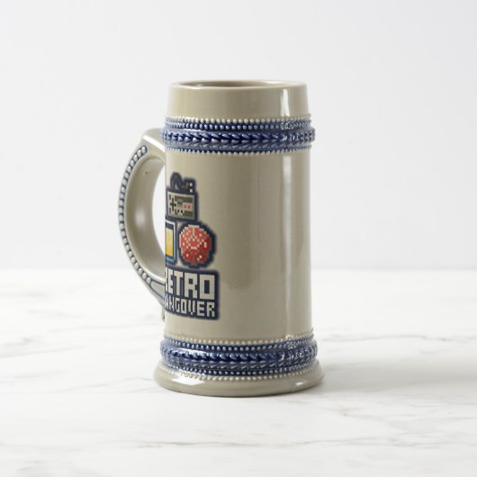 RHP Logo Ceramic Beer Stein Bierpul (Voorkant links)