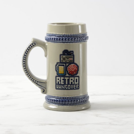 RHP Logo Ceramic Beer Stein Bierpul (Links)