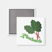Rhubarb Magneet (Voorkant / Achterkant)
