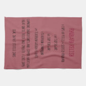 Rhubarb — Recipe Theedoek (Horizontaal)