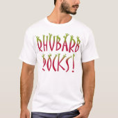 Rhubarb Rocks T-shirt (Voorkant)