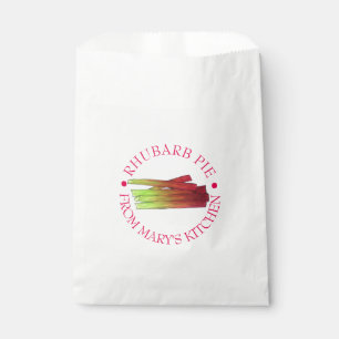 Rhubarb Stalks Homemade Pie uit de keuken van Bedankzakje