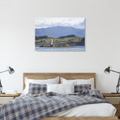 Rhue Lighthouse Canvas Afdruk (Insitu (Slaapkamer))