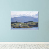 Rhue Lighthouse Canvas Afdruk (Insitu (Houten vloer))