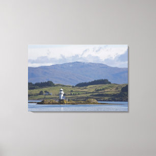 Rhue Lighthouse Canvas Afdruk