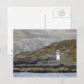 Rhue Lighthouse langs de kust Briefkaart (Voorkant / Achterkant)