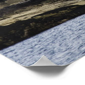 Rhue Lighthouse langs de kust Poster (Hoek)