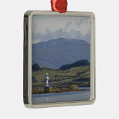 Rhue Lighthouse Metalen Ornament (Rechts)