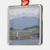Rhue Lighthouse Metalen Ornament (Links)