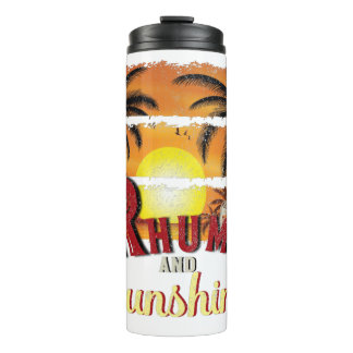 Rhum and Sunshine, Oranje zomerpalmbomen Thermosbeker