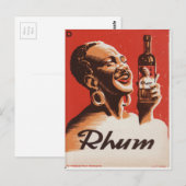 RHUM BRIEFKAART (Voorkant / Achterkant)