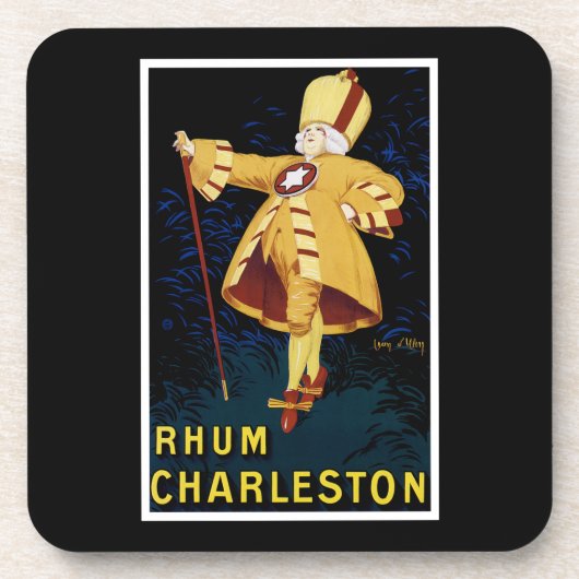 Rhum Charleston Bier Onderzetter (Voorkant)