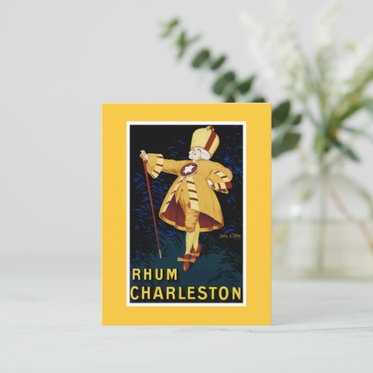 Rhum Charleston Briefkaart (Staand voorkant)