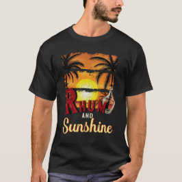 Rhum en Sunshine, Rhum en Zomerliefhebber T-shirt