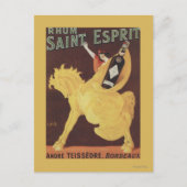 Rhum Saint Esprit - Andre Teissedre Promo Briefkaart (Voorkant)
