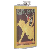 Rhum Saint Esprit - Andre Teissedre Promo Heupfles (Rechts)