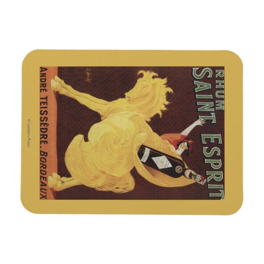 Rhum Saint Esprit - Andre Teissedre Promo Magneet (Horizontaal)