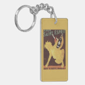 Rhum Saint Esprit - Andre Teissedre Promo Sleutelhanger (Voorkant Links)