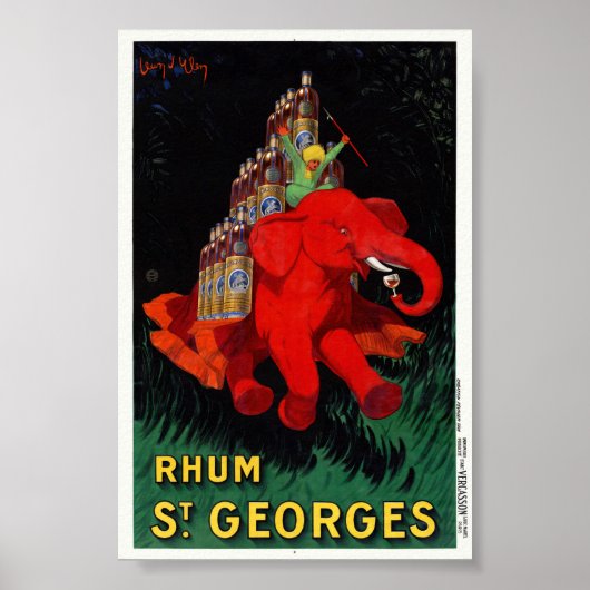 Rhum St. Georges Poster 1926 (Voorkant)