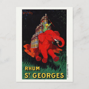 Rhum St. Georges  Poster 1926 Briefkaart
