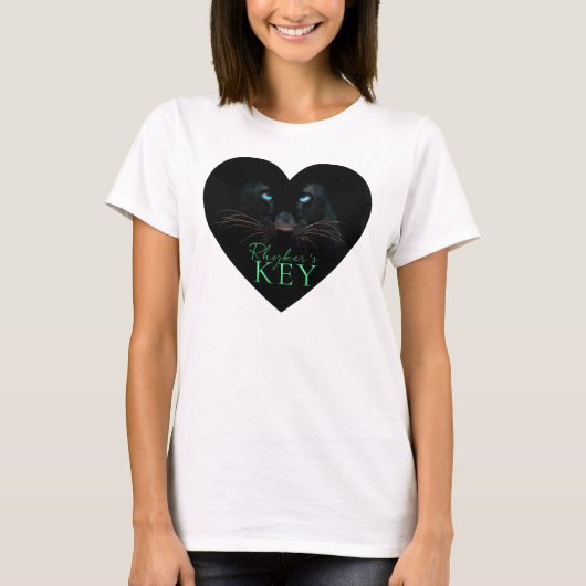 Rhyker's Key Jaguar Heart T-Shirt (Voorkant)