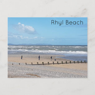 Rhyl Beach Briefkaart