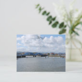 Rhyl Blue Bridges Briefkaart (Staand voorkant)